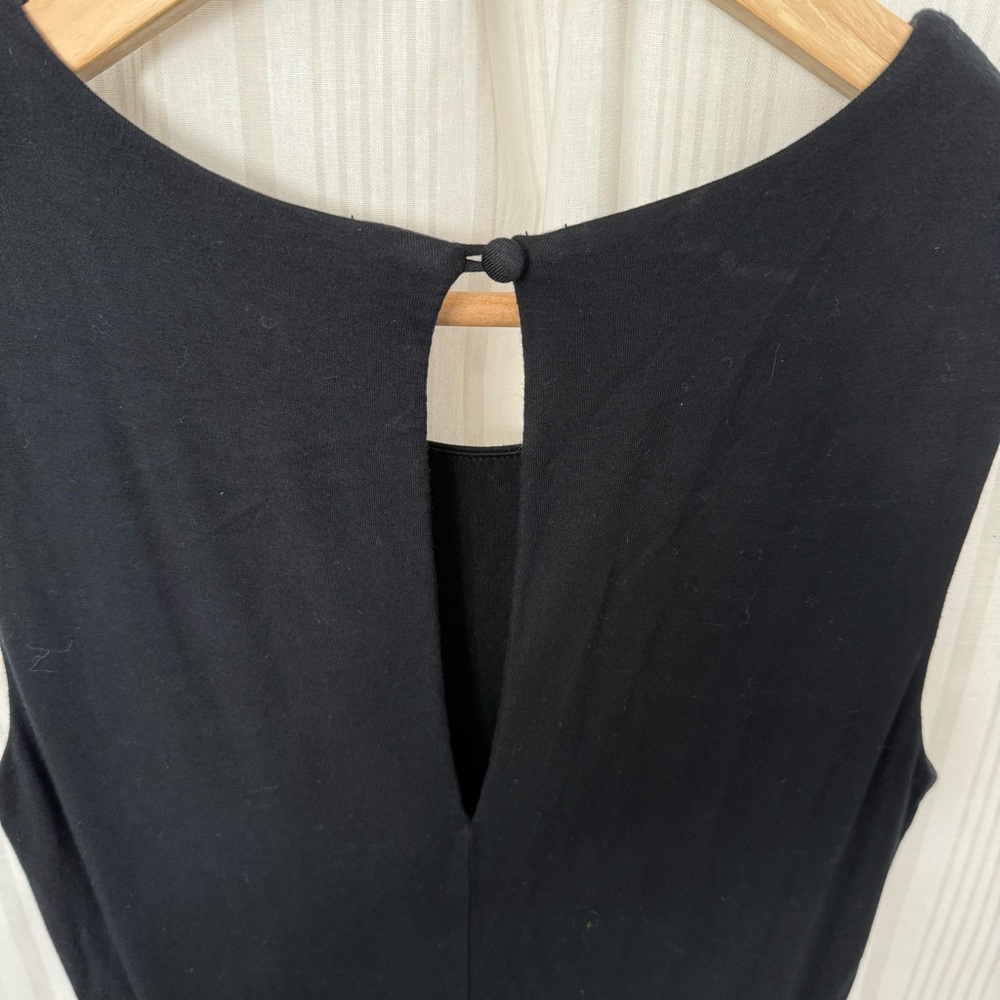 EUC💥 Coercion London Black Midi A-Line Skater Dress - Picture 4 of 6